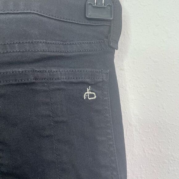 Rag‎ & Bone Women’s Black 10 Inch Skinny Jeans Size 25 - Picture 8 of 9